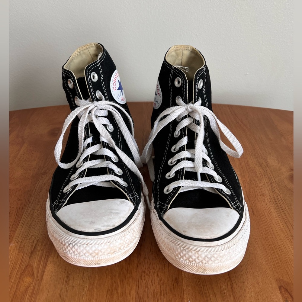 Black High Top Chuck Taylors